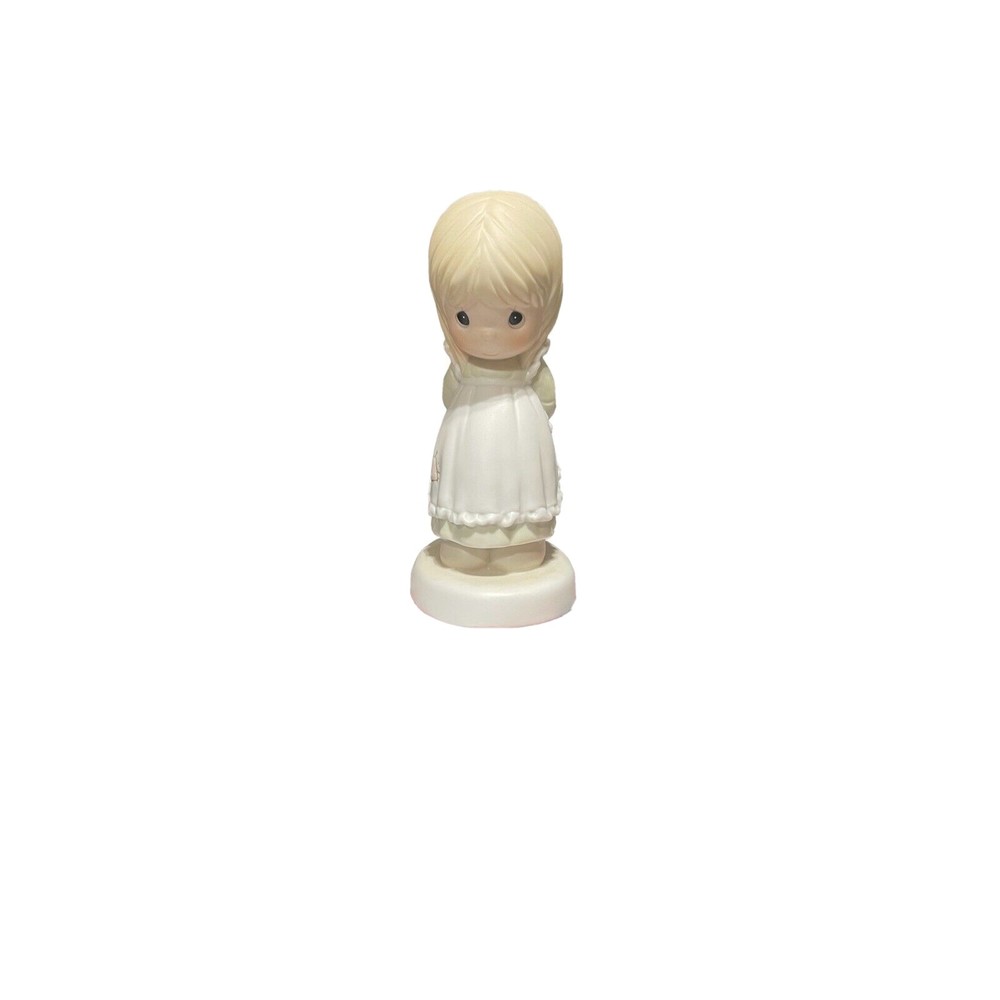 Valentine Precious Moments “God Is Love Dear Valentine” Girl Heart -523518